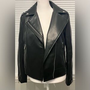 Michael Kors Black Moto Jacket size XS new with tags women’s